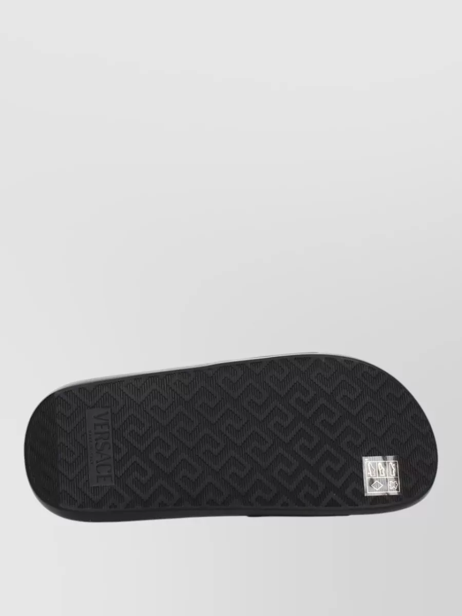 Versace Leather Slide Sandals