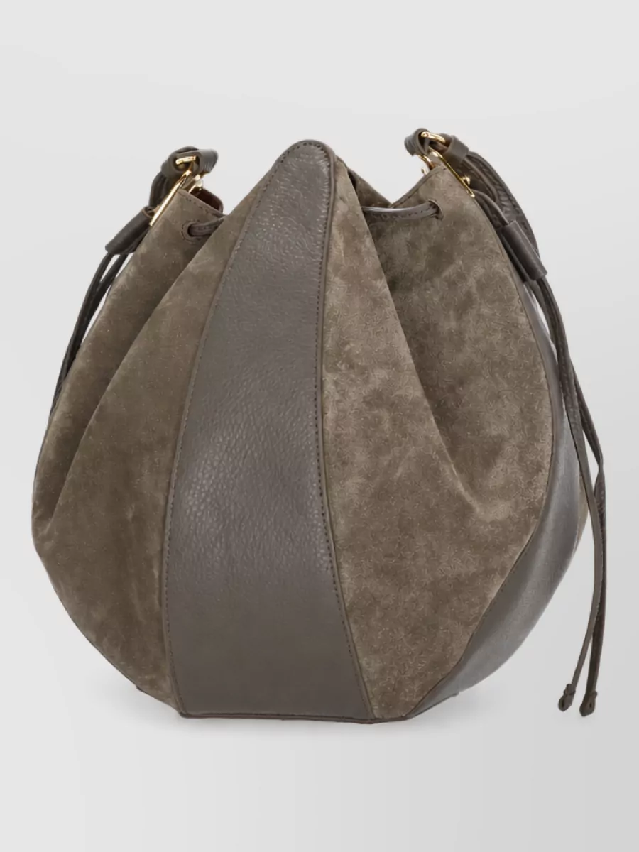 Coccinelle leather bucket bag