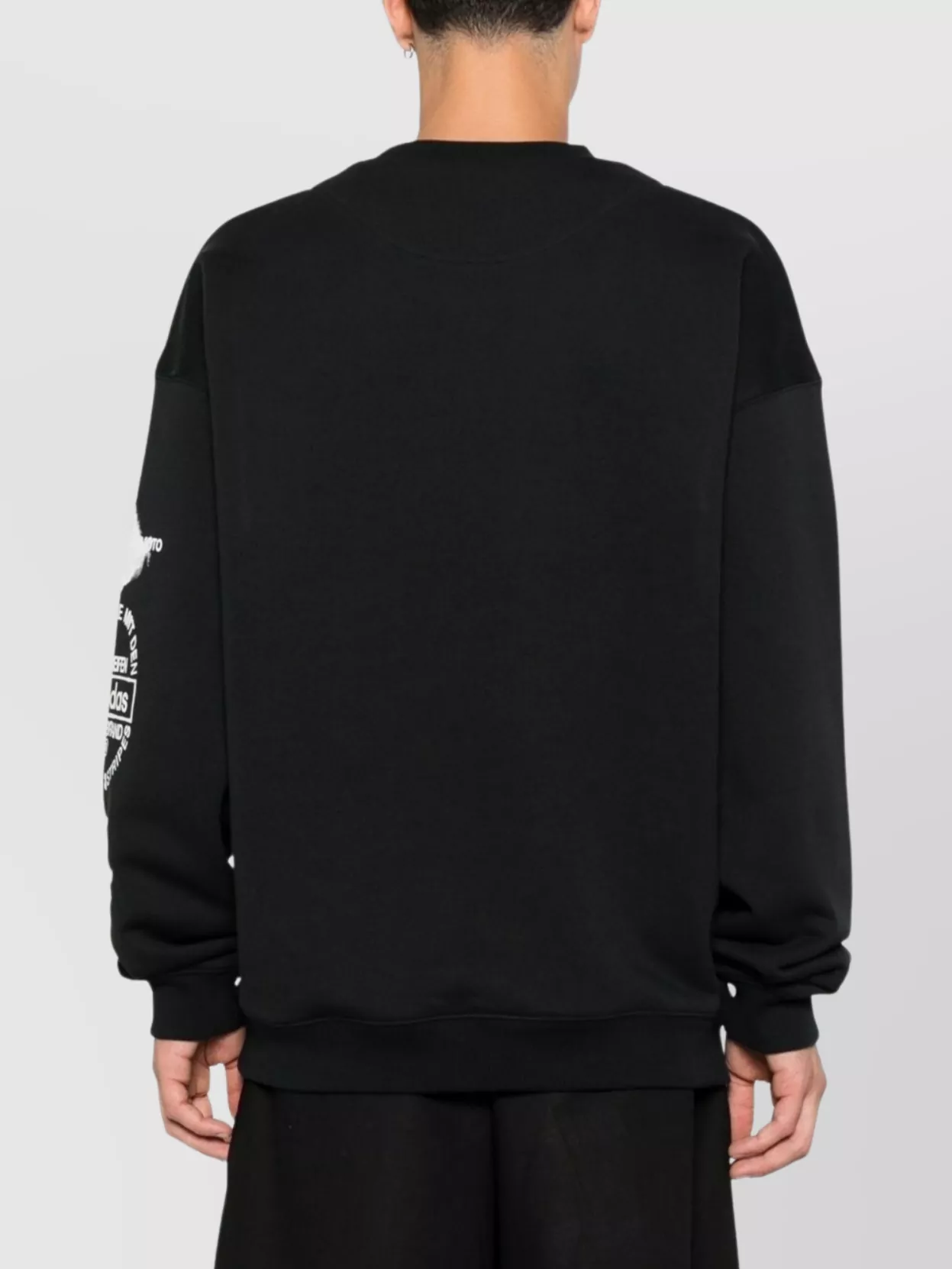 Y-3 Printed Crew Neck Sweater