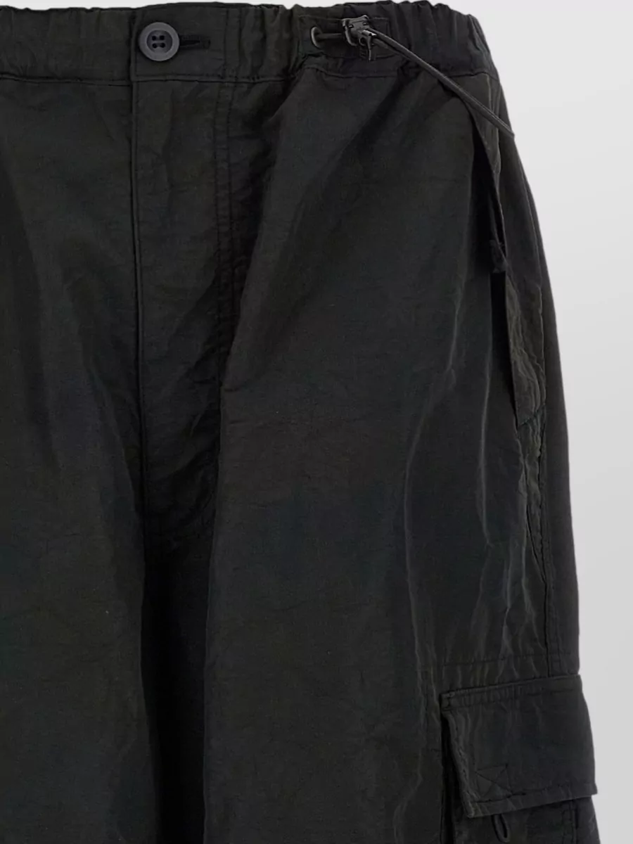 Comme Des Garçons Wide-Leg Straight-Leg Cargo Trousers