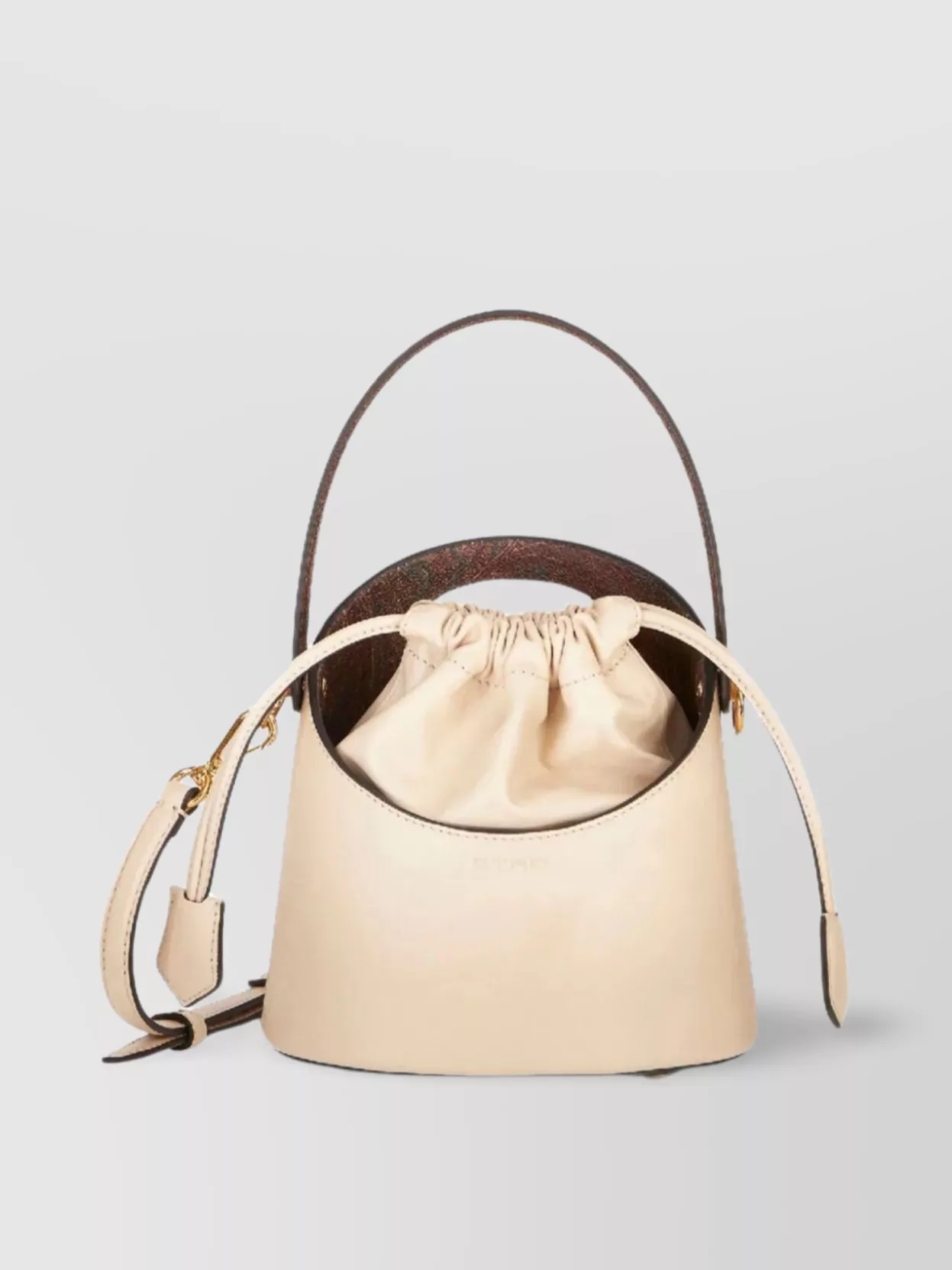 Shop Etro Saturno Versatile Celestial Mini Bag In Beige