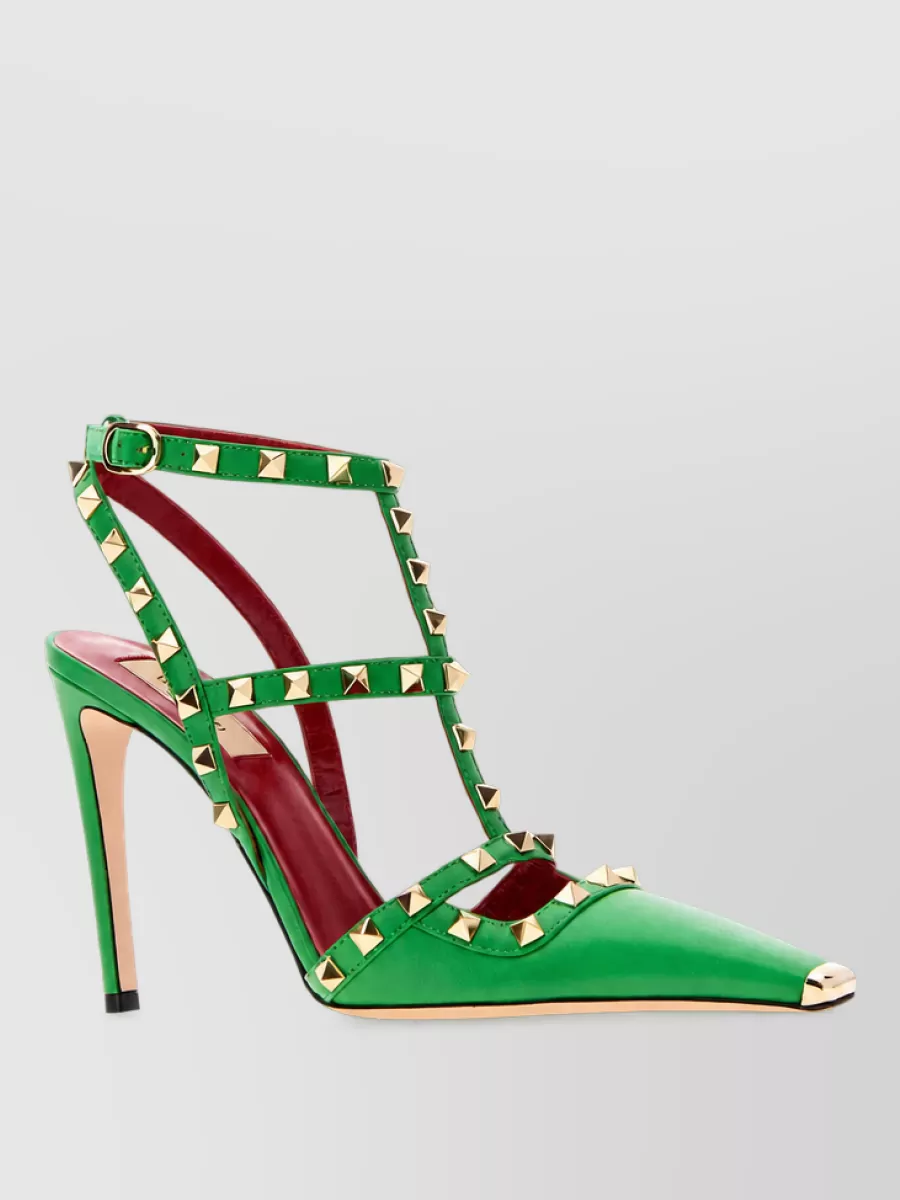 Valentino Garavani leather rockstud pumps