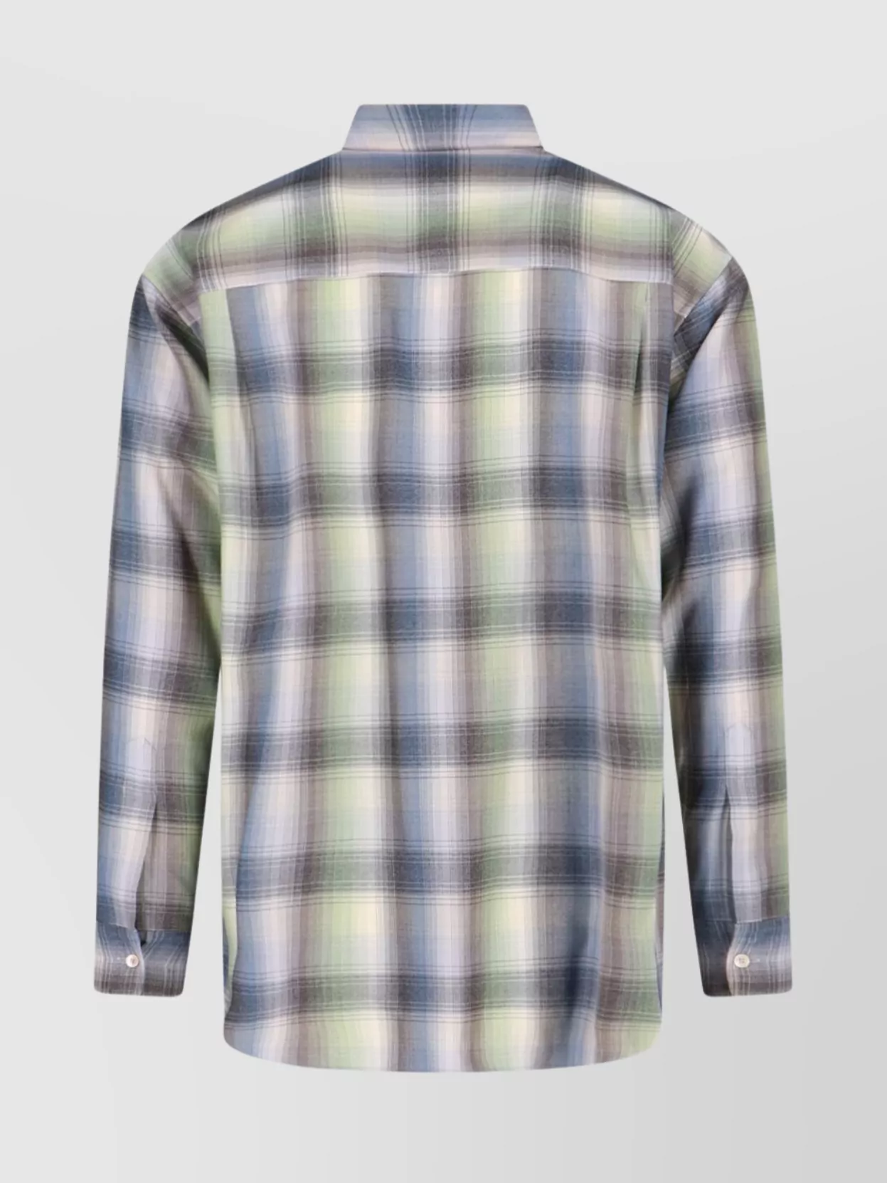 Auralee Relaxed Fit Plaid Button-down Shirt In Multi