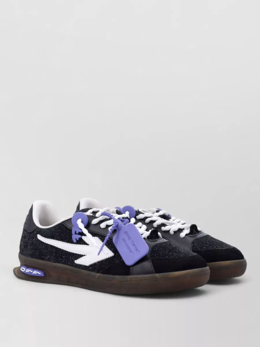 Off-white Leather Low-top Sneakers