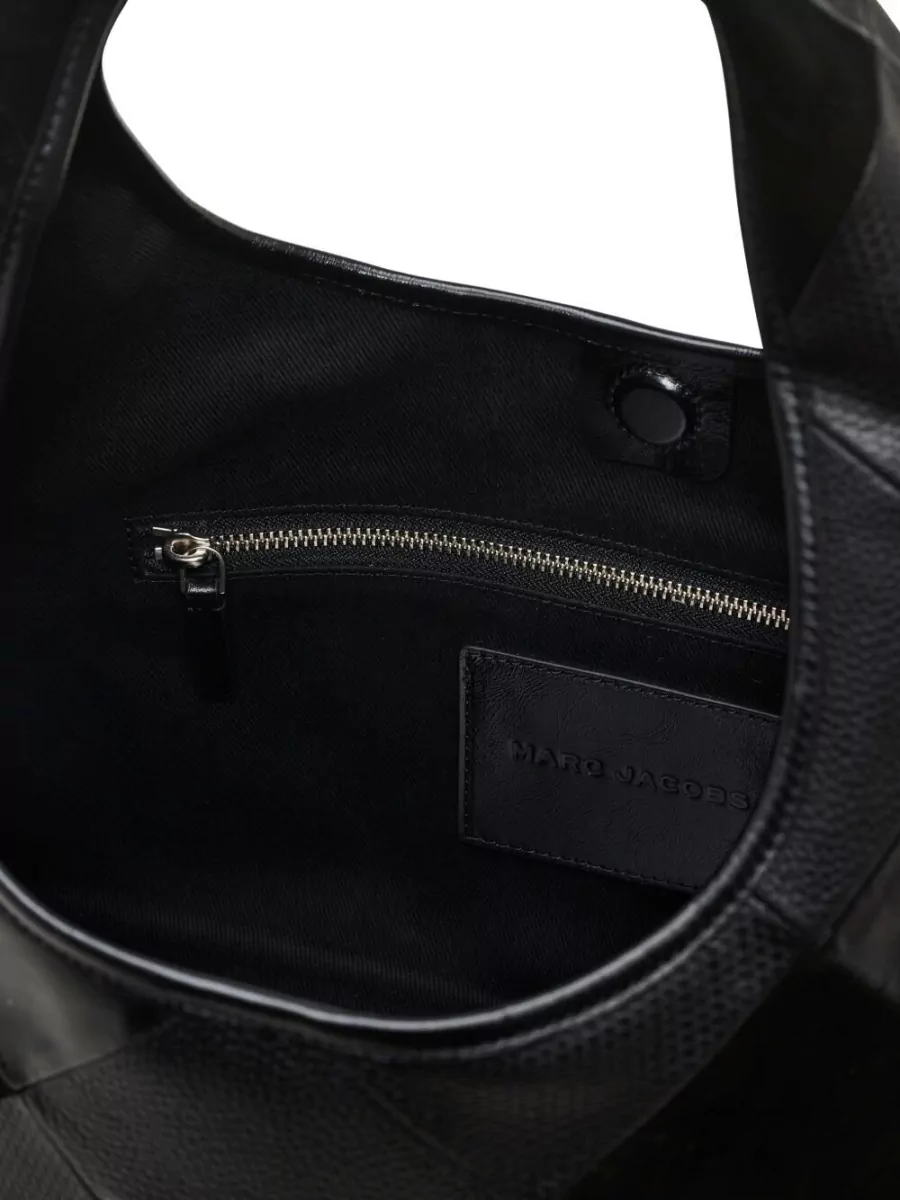 Marc Jacobs Sack Shoulder Bag Diamond Detail Patchwork Design