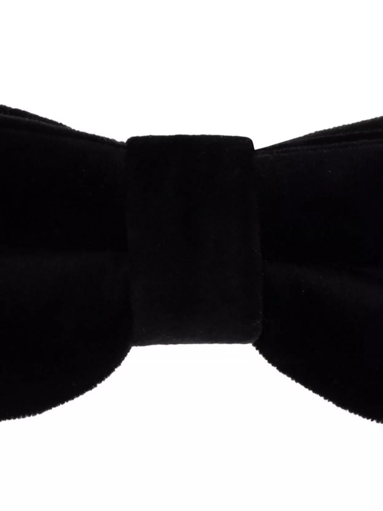 Paul Smith Oversize Velvet Bow Tie With Adjustable Strap