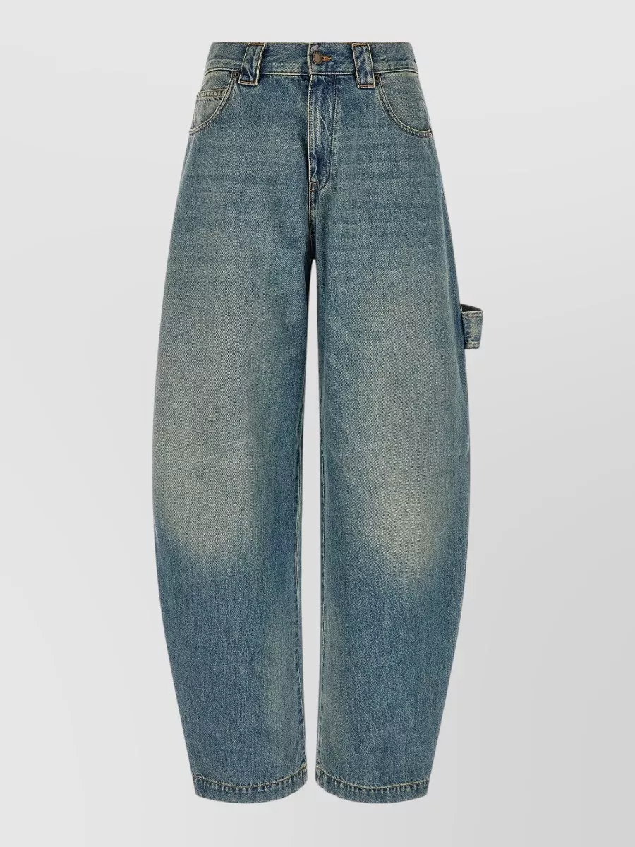 Darkpark denim barrel-leg jeans