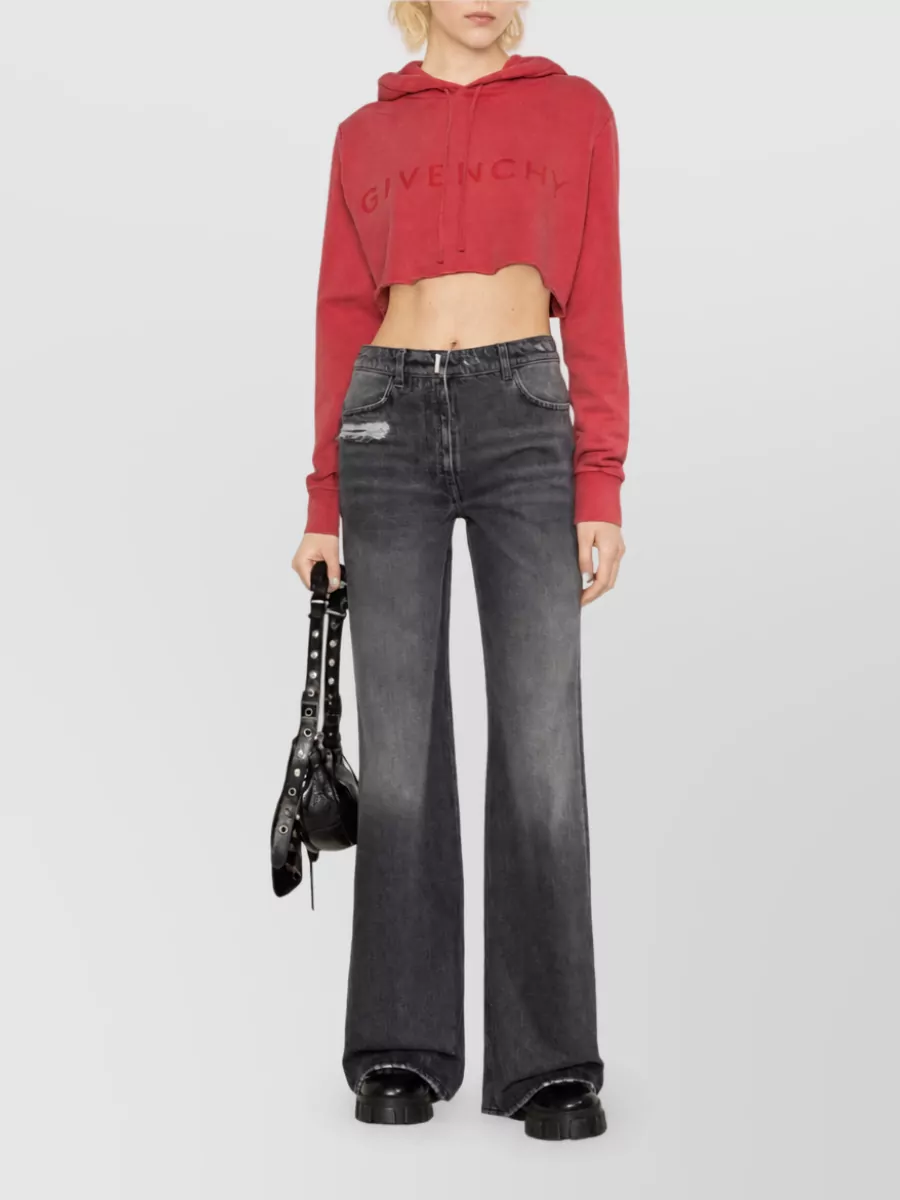 Givenchy Oversized Wide-Leg Jeans
