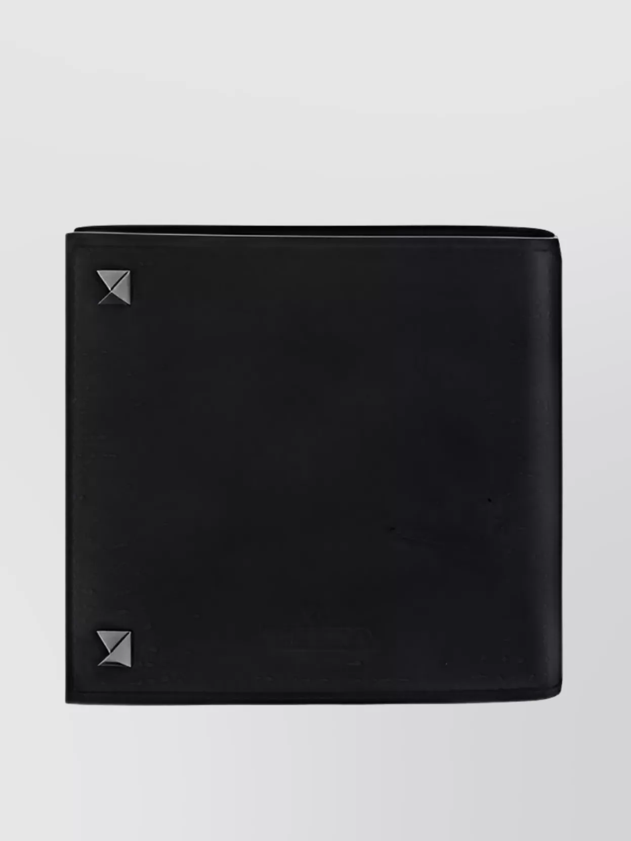 Valentino Garavani Bifold Wallet Rockstud Cardholder In Black