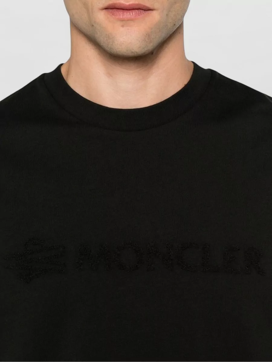 Moncler Cotton Logo-Print Crew-Neck T-Shirt