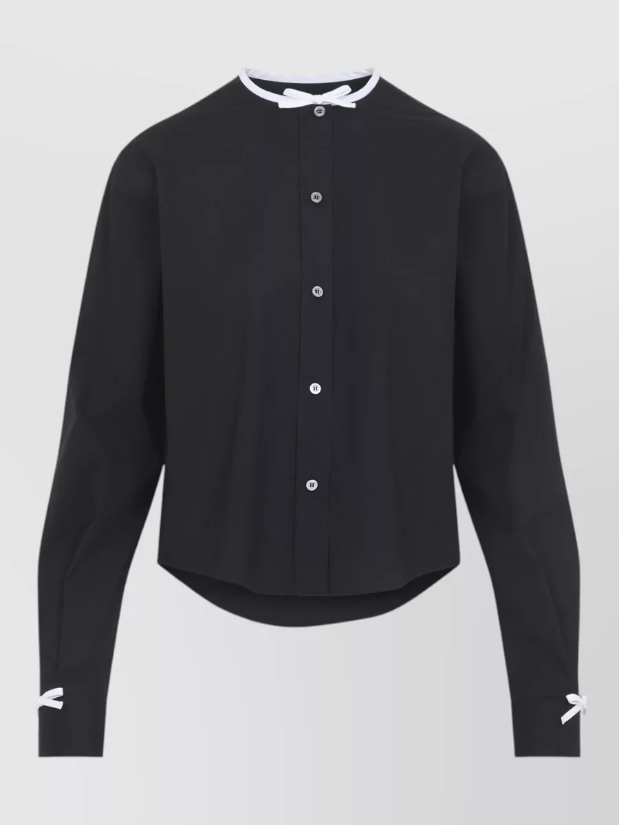 Moschino cotton poplin shirt