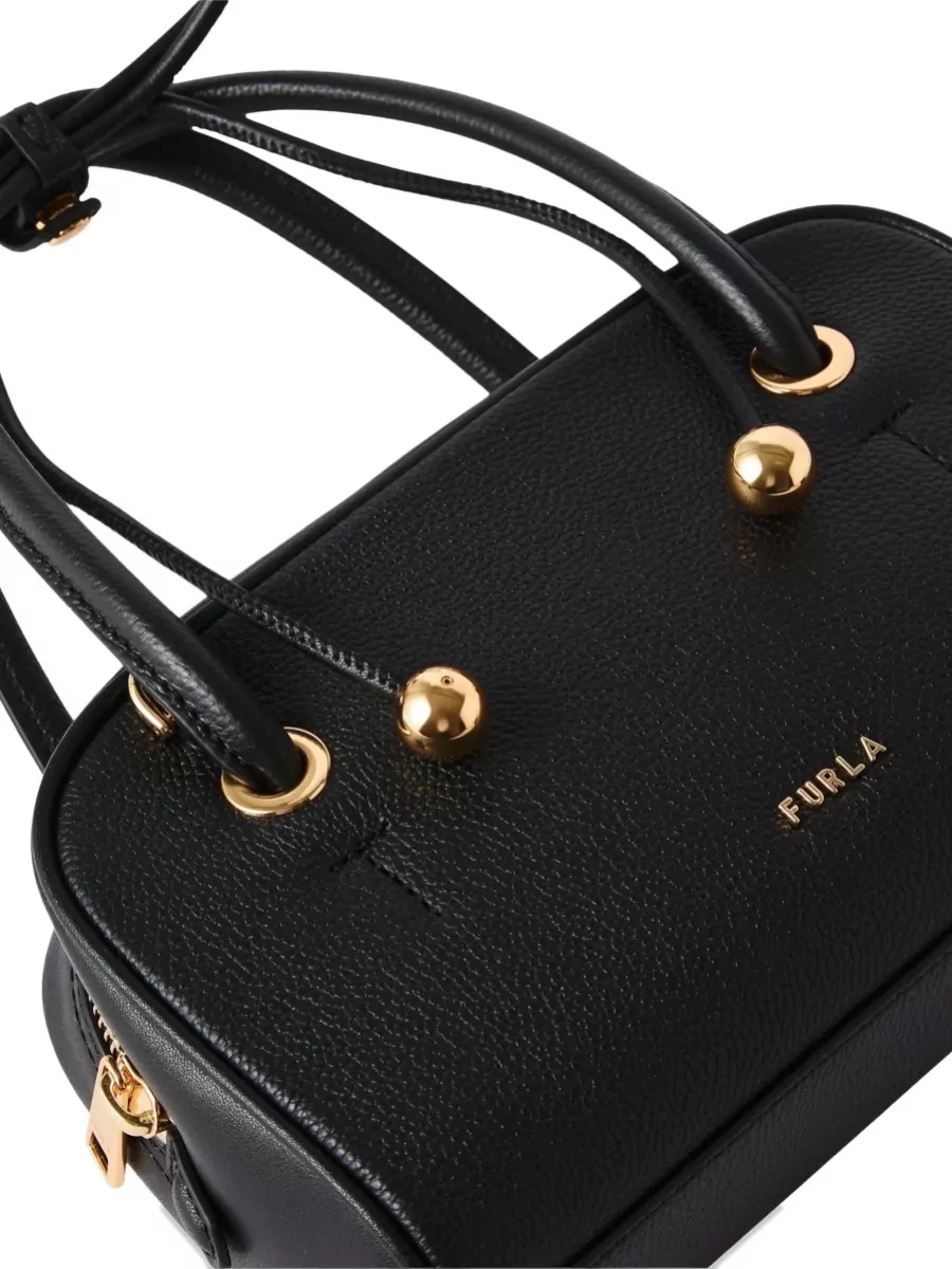 Furla Diamante Mini Leather Top Handle Bag