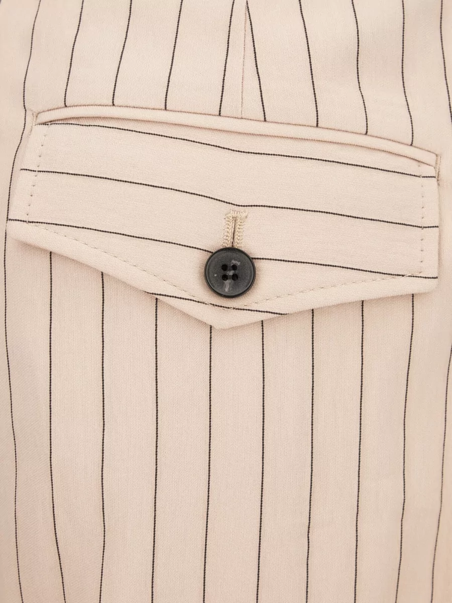 Paul Smith Embroidered Wide-Leg Trousers