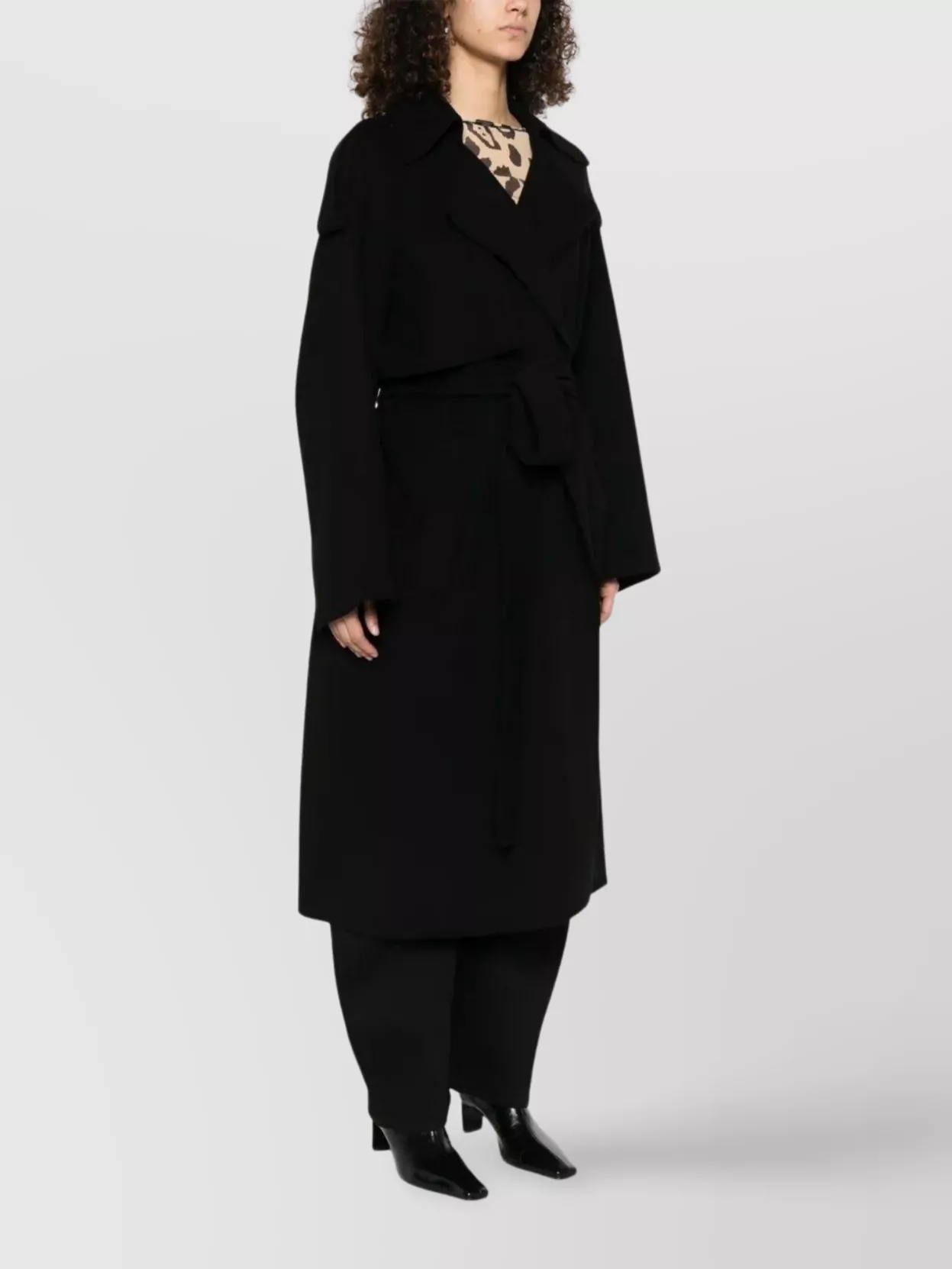 Sportmax Coat Belted Central Vent