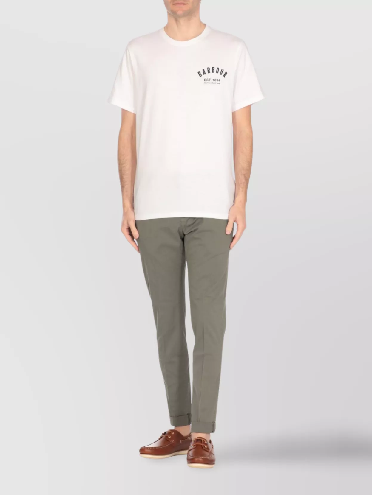Barbour Crew Neck Cotton T-Shirt