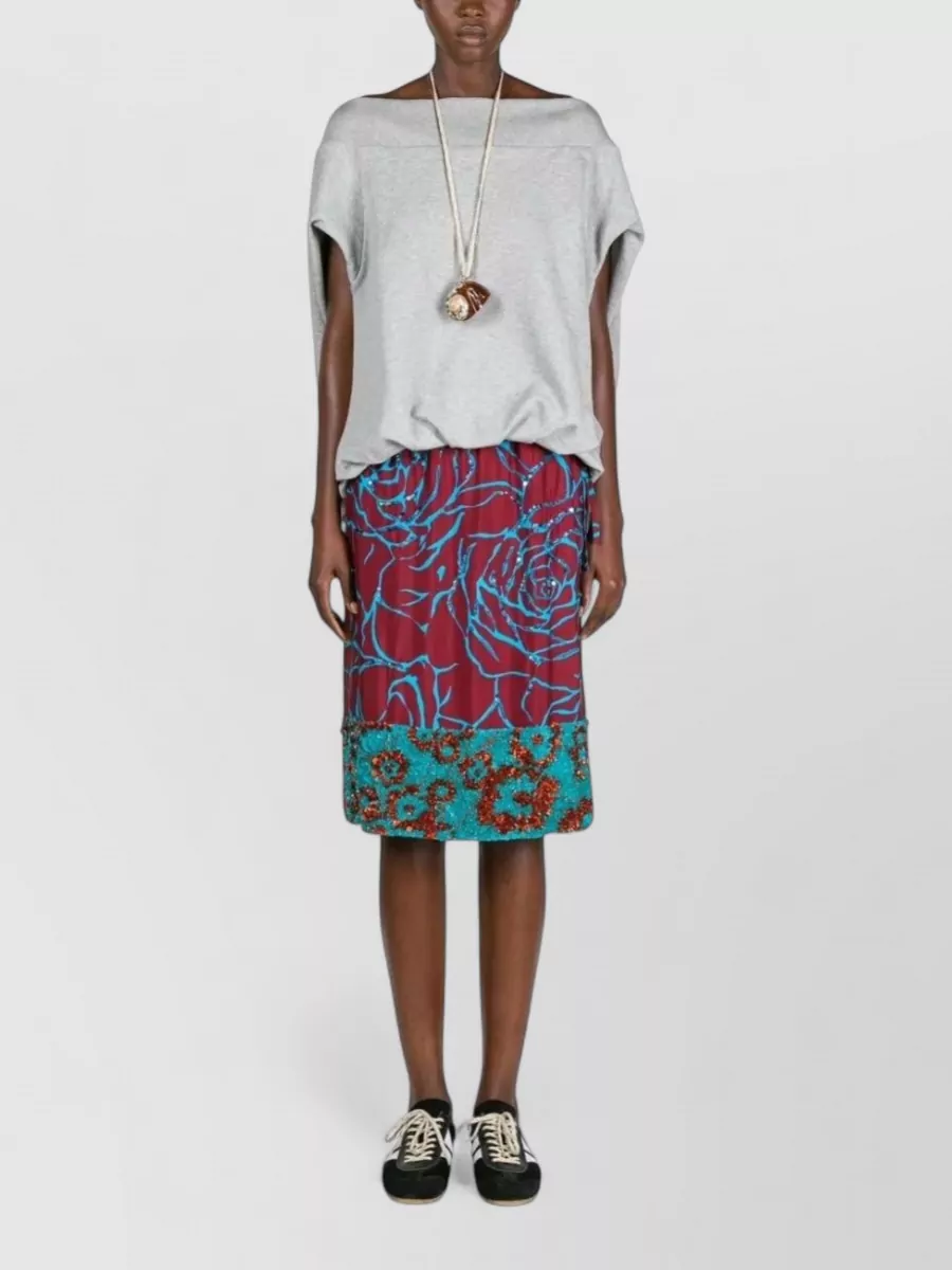 Dries Van Noten Leather Low-Top Sneakers