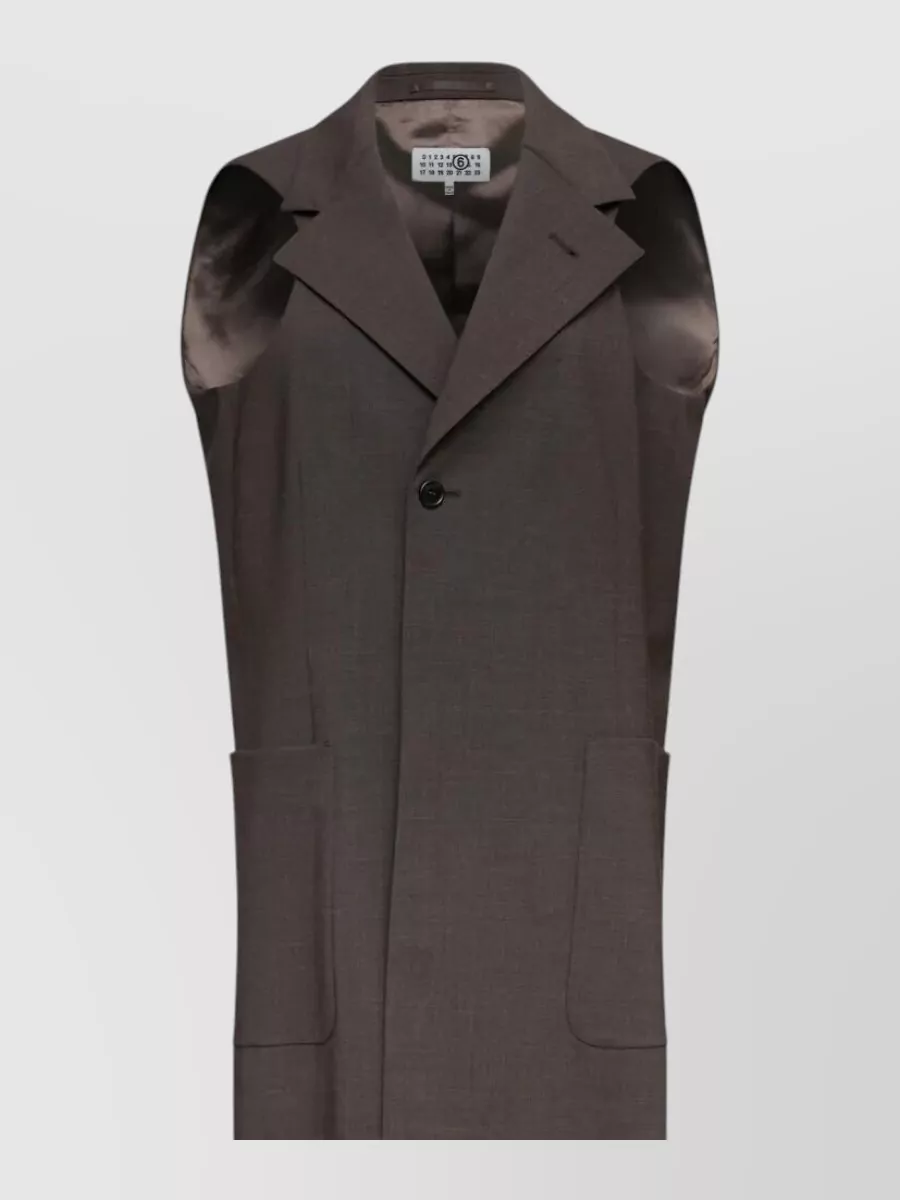 Mm6 Maison Margiela long gilet