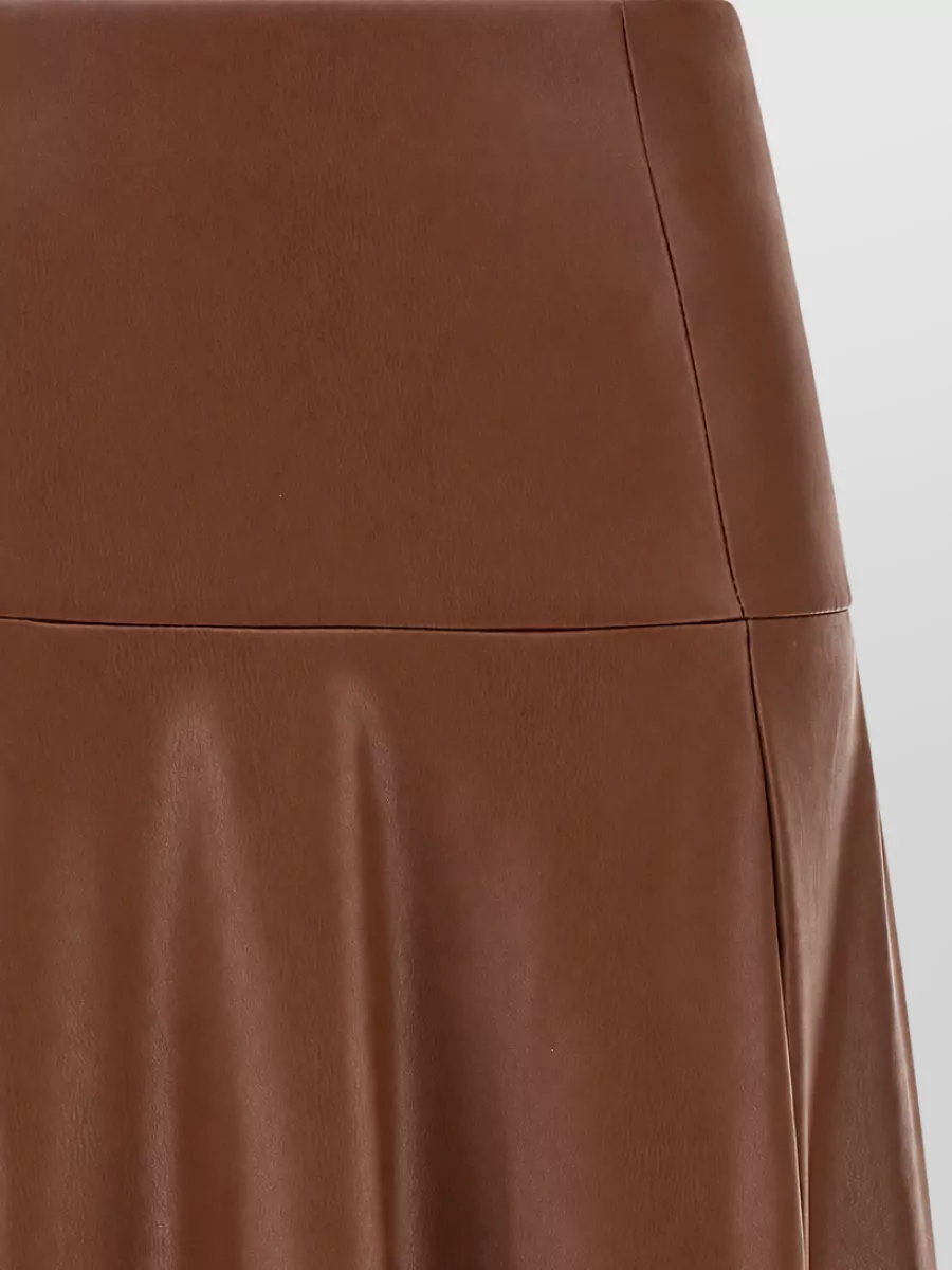 Nude A-Line Skirt