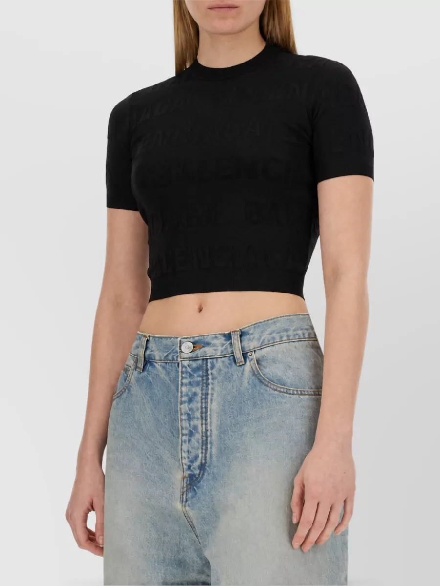 Balenciaga Cropped Shirt