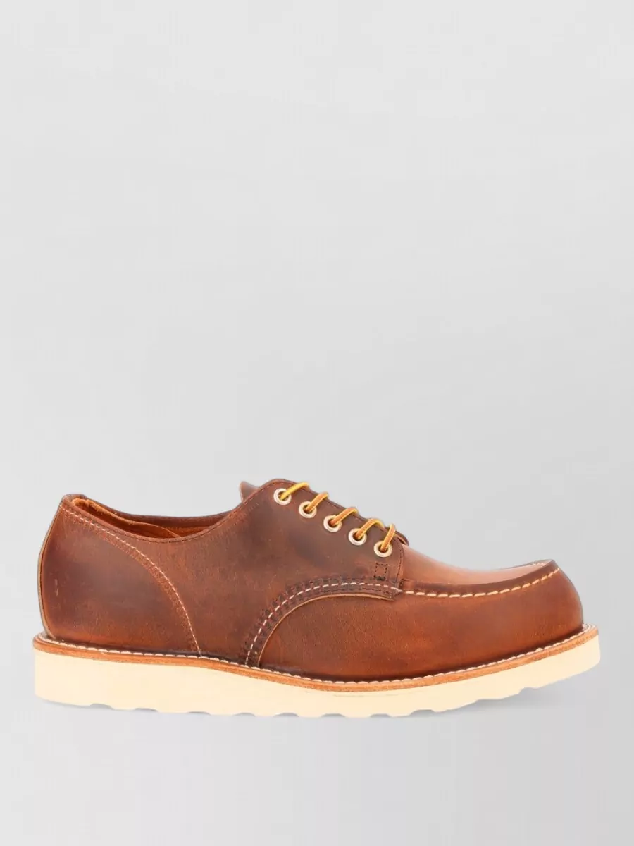 Red Wing Shoes Leather Lace-Up Shoes