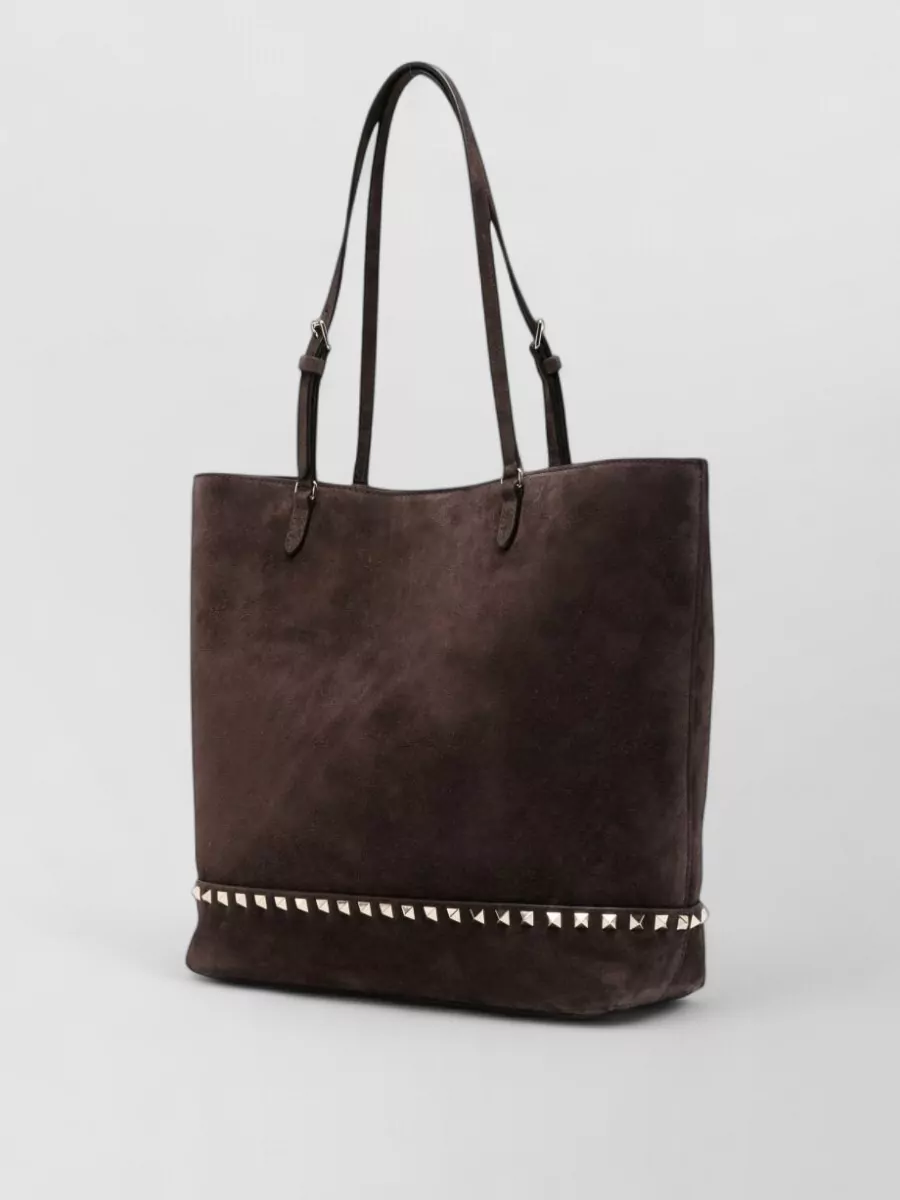 Valentino Garavani Rockstud Medium Leather Tote Bag