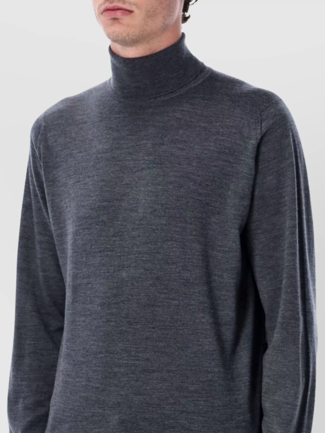 John Smedley High Neck Sweater Long Sleeves