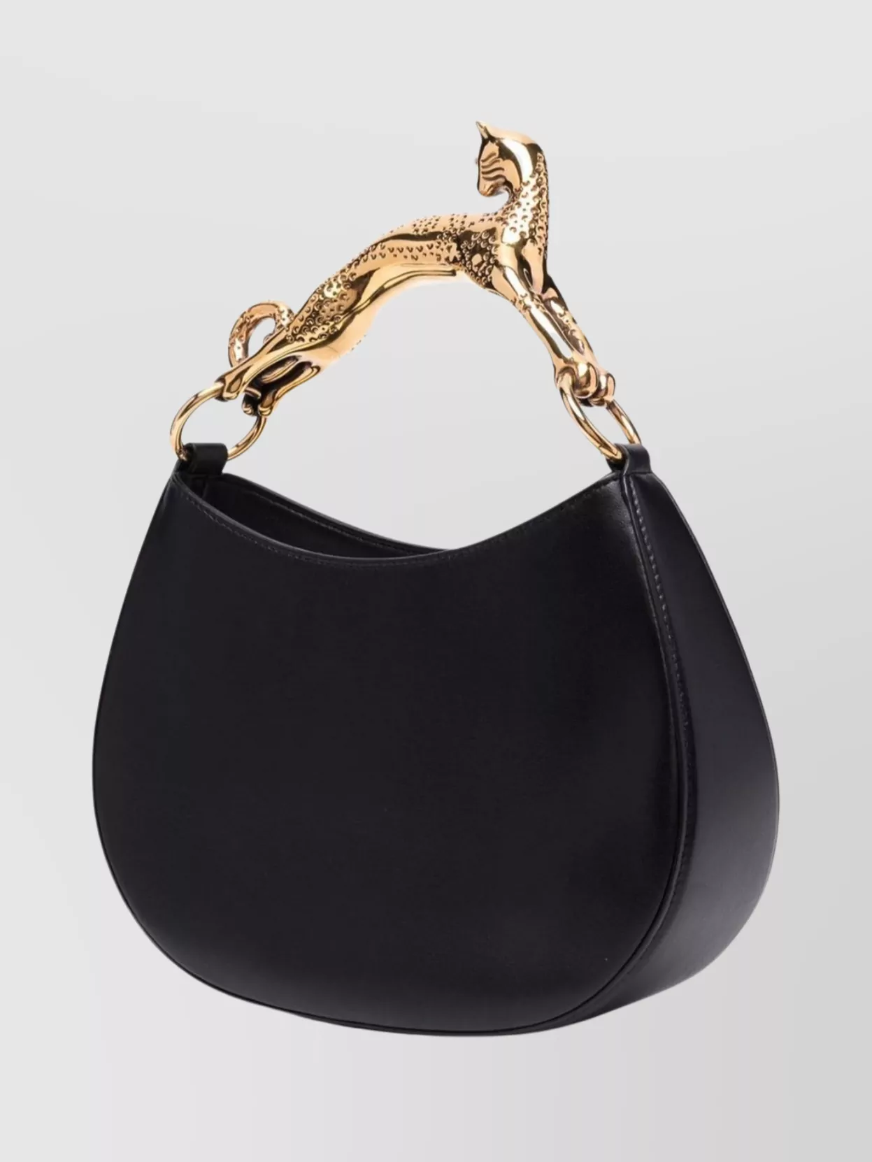 Lanvin Cat Handle Hobo Bag With Detachable Strap