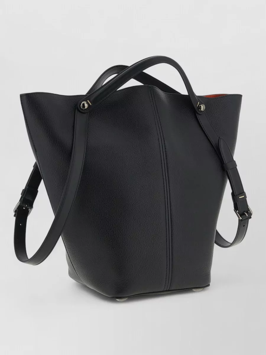 Maison Margiela Medium Shoulder Bag Adjustable Strap Top Handle