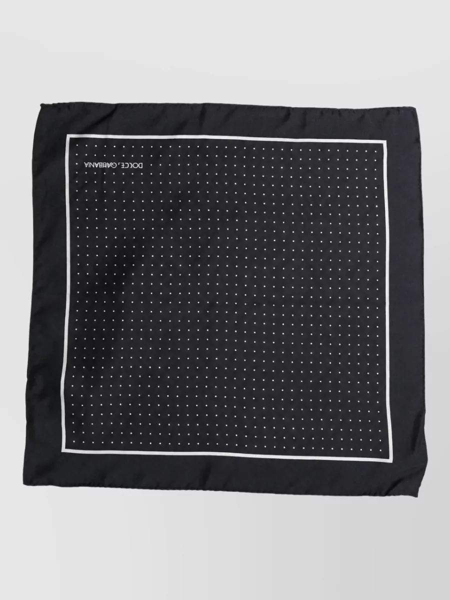 Dolce&Gabbana silk polka dot pocket square