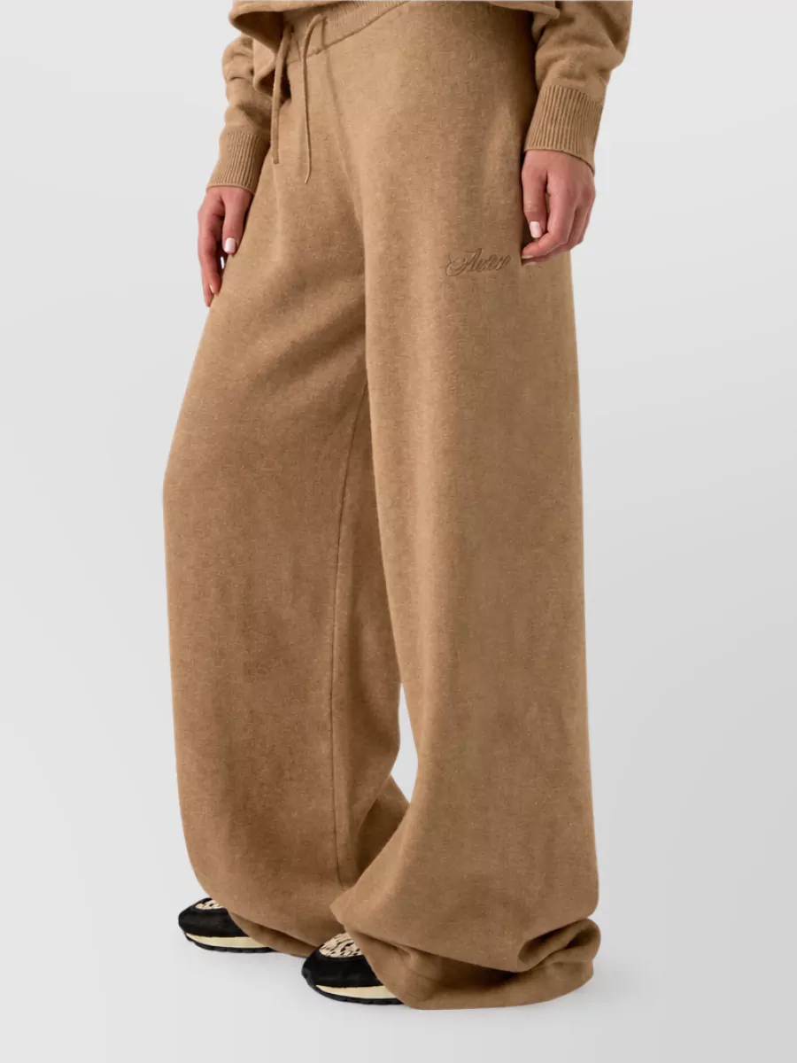 Autry Wool Loose-Fit Knit Joggers