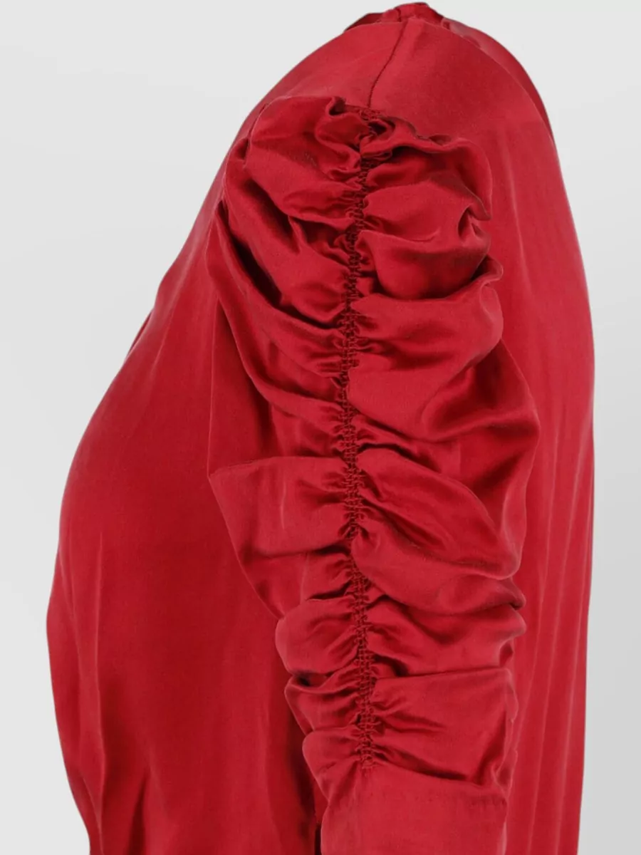 Isabel Marant Silk Knee-Length Midi Dress
