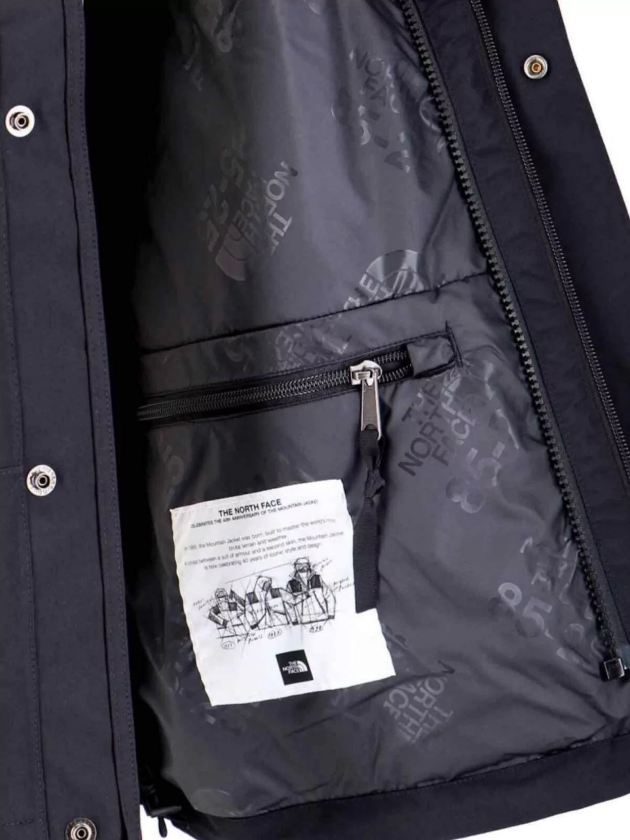 The North Face Versatile Hooded Jacket Adjustable Cuffs In Blue
