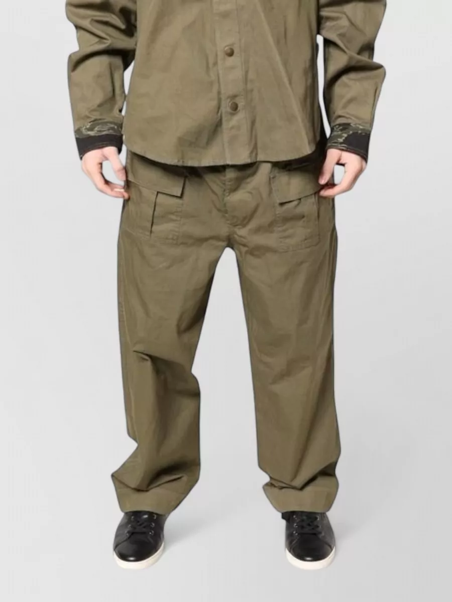 Dolce&Gabbana camouflage logo-print shirt and pants set