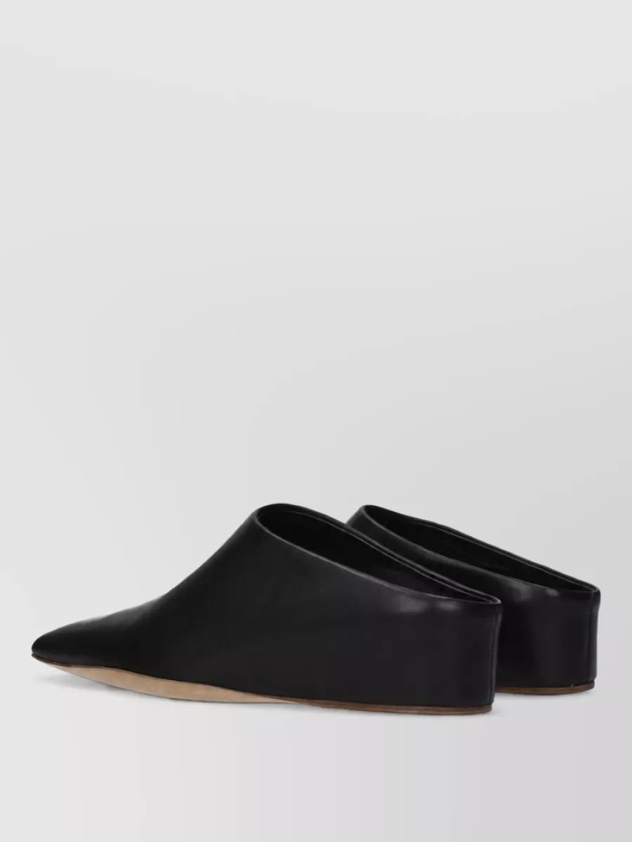 Jil Sander Leather Mules
