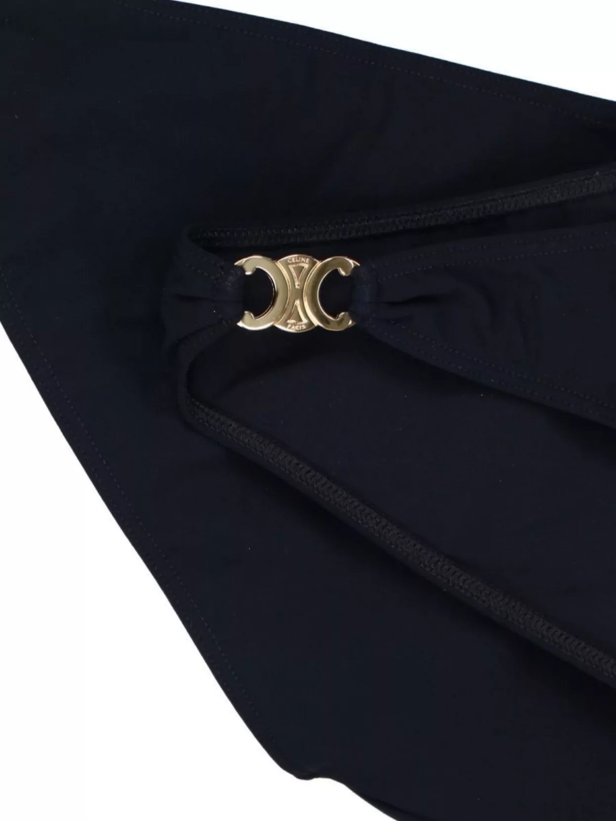 Celine Beachwear Coverups Gold-tone Hardware In Black