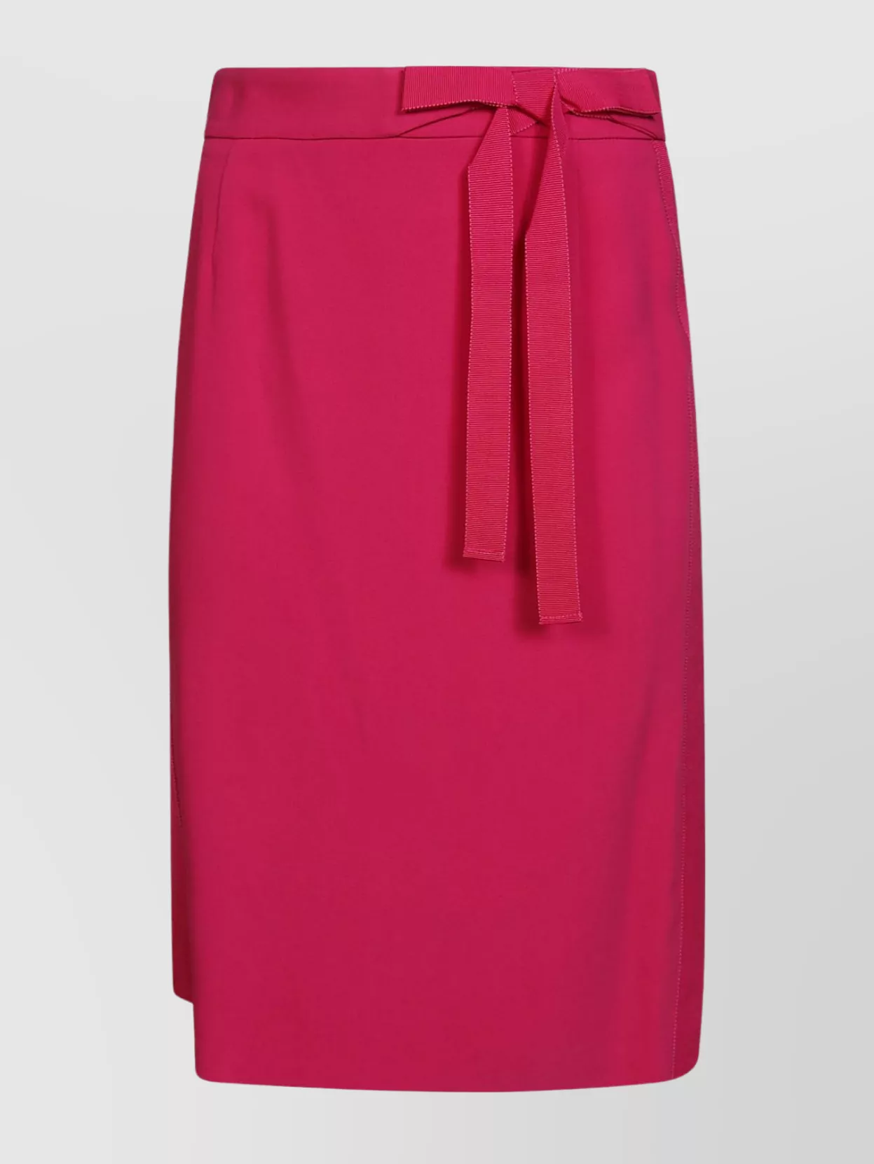 Shop Red Valentino Waist Belted Knee-length Skirt