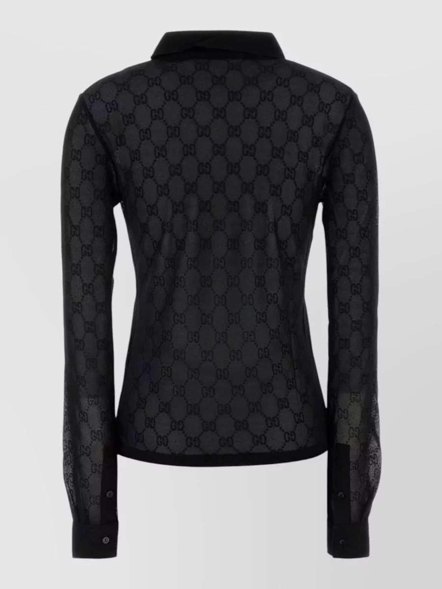 Gucci Logo-Jacquard Shirt
