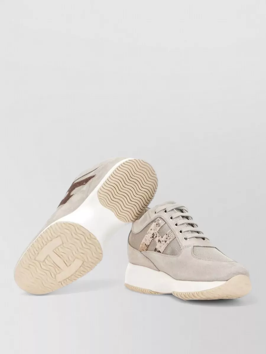 Hogan leather low-top sneakers