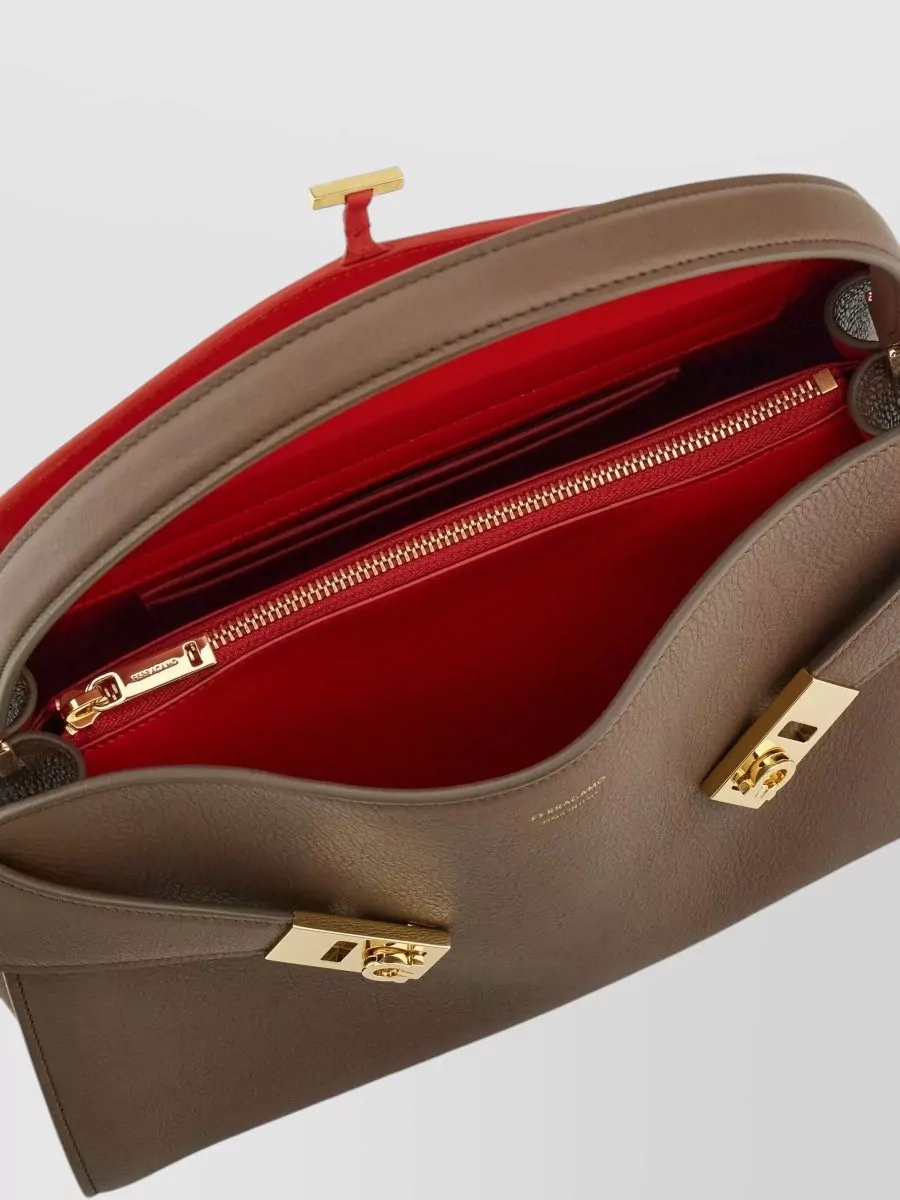 Ferragamo Hug Small Shoulder Bag Top Handle