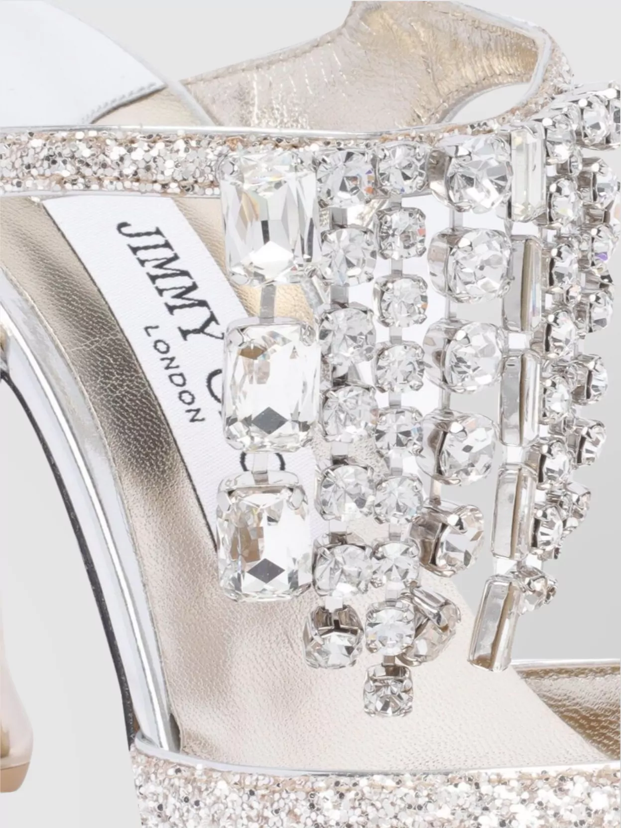 Jimmy Choo Sparkling Crystal Embellished Stiletto Pumps