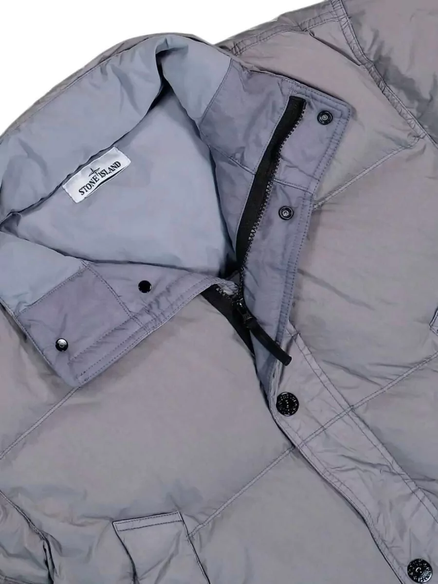 Stone Island Quilted Down Padded Coat