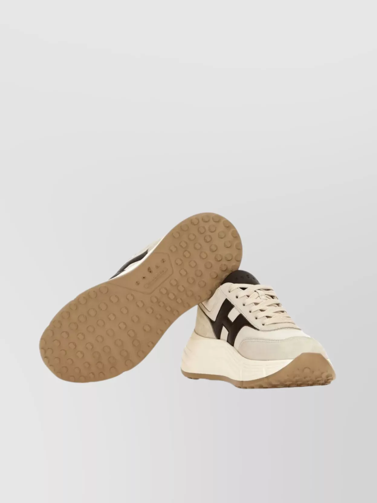 Hogan Suede And Nappa Leather Sneakers
