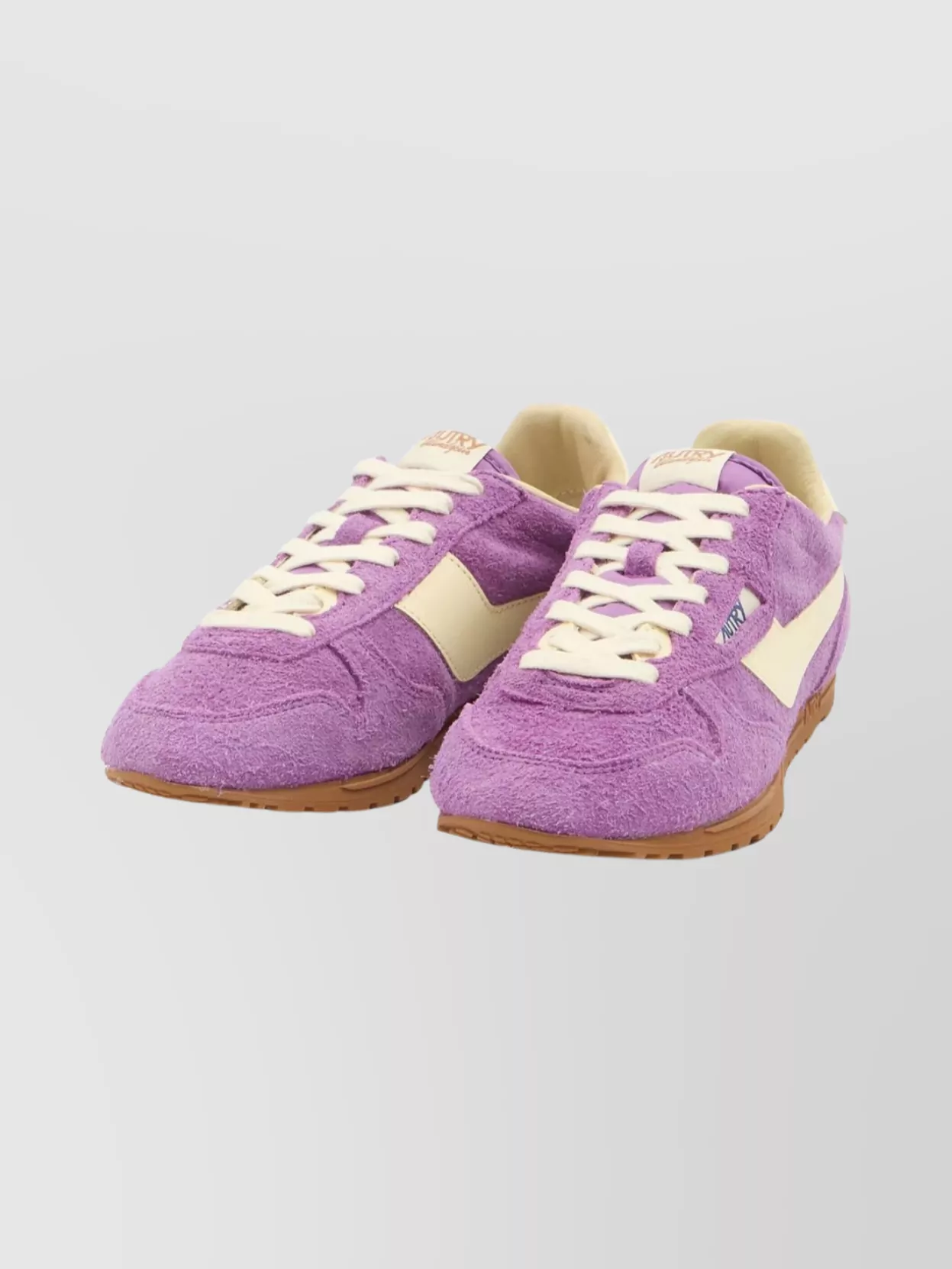 Autry Low-Top Suede Sneakers Rubber Sole