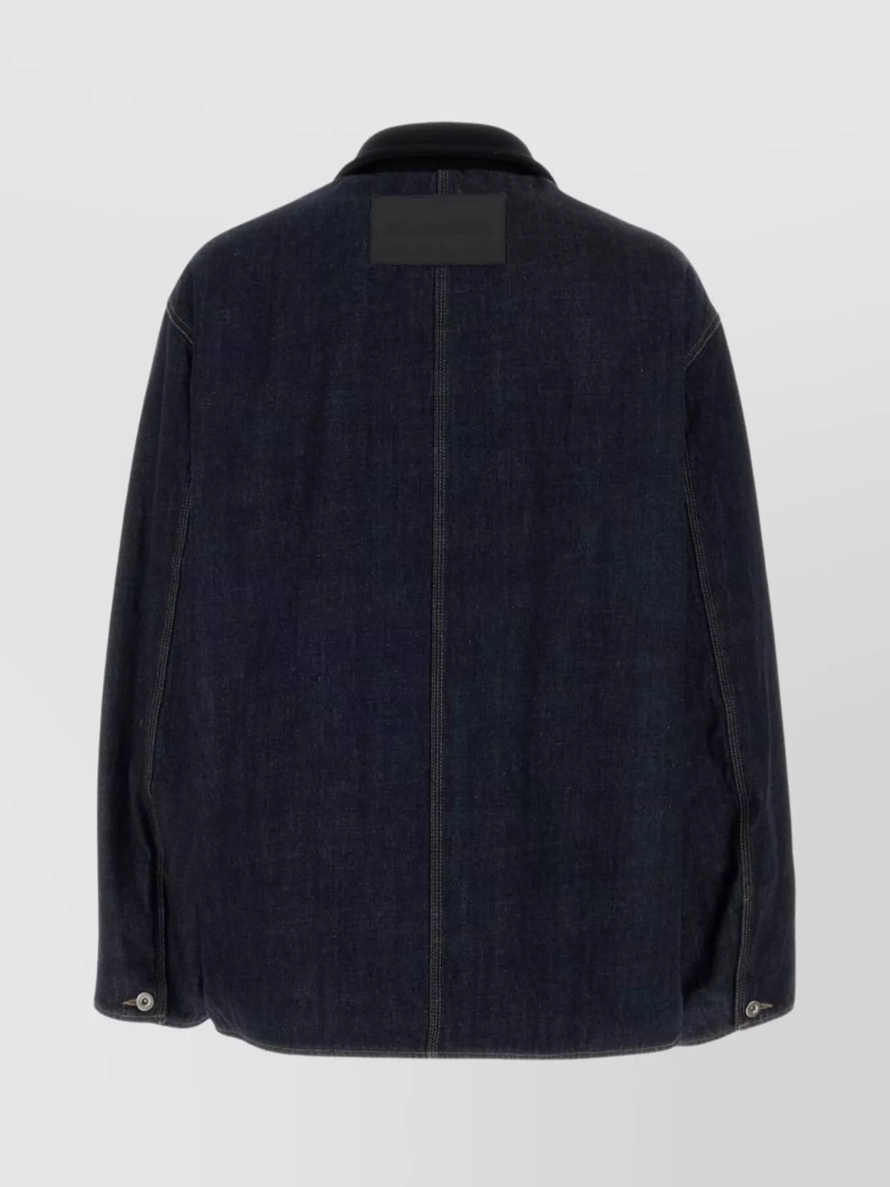 Jil Sander Denim Jacket With Chest Pockets And Collared Neck In Blue