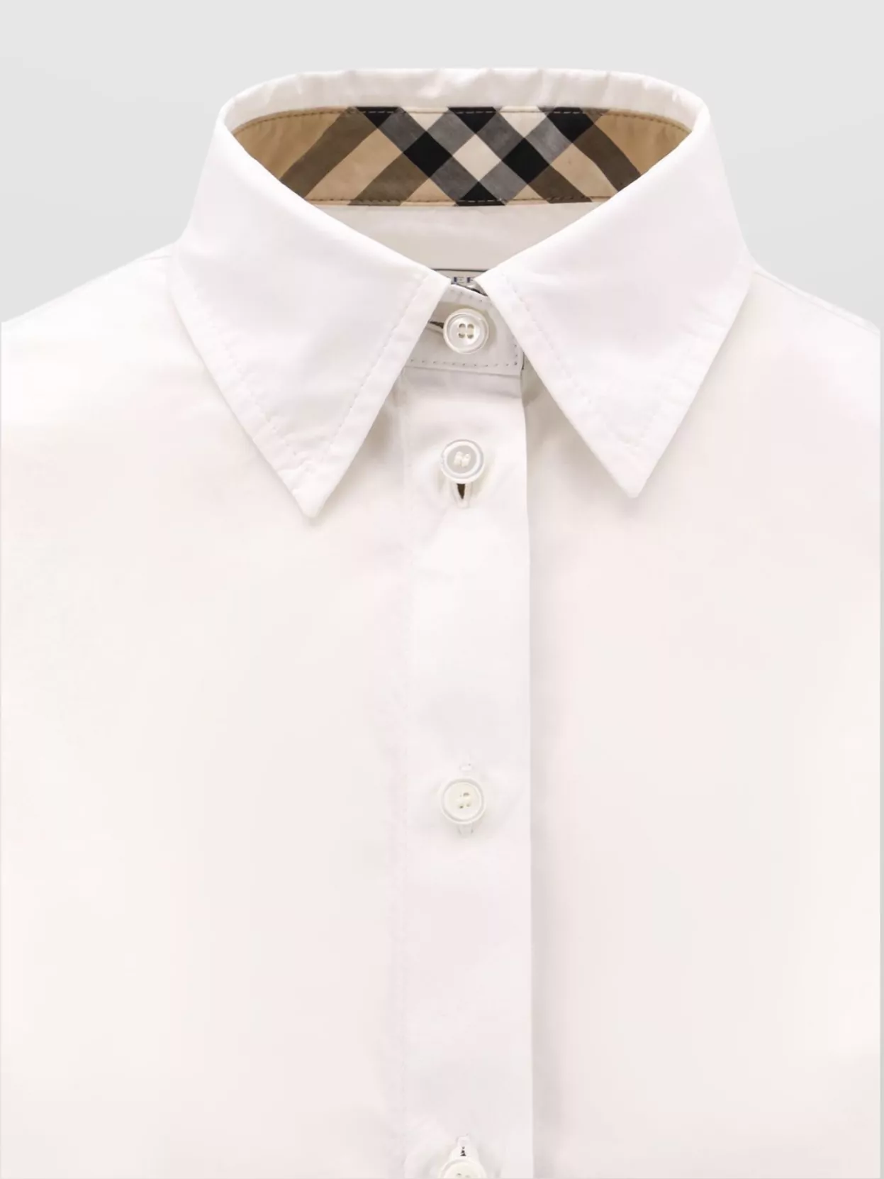 Burberry Organic Cotton Long-Sleeve Shirt