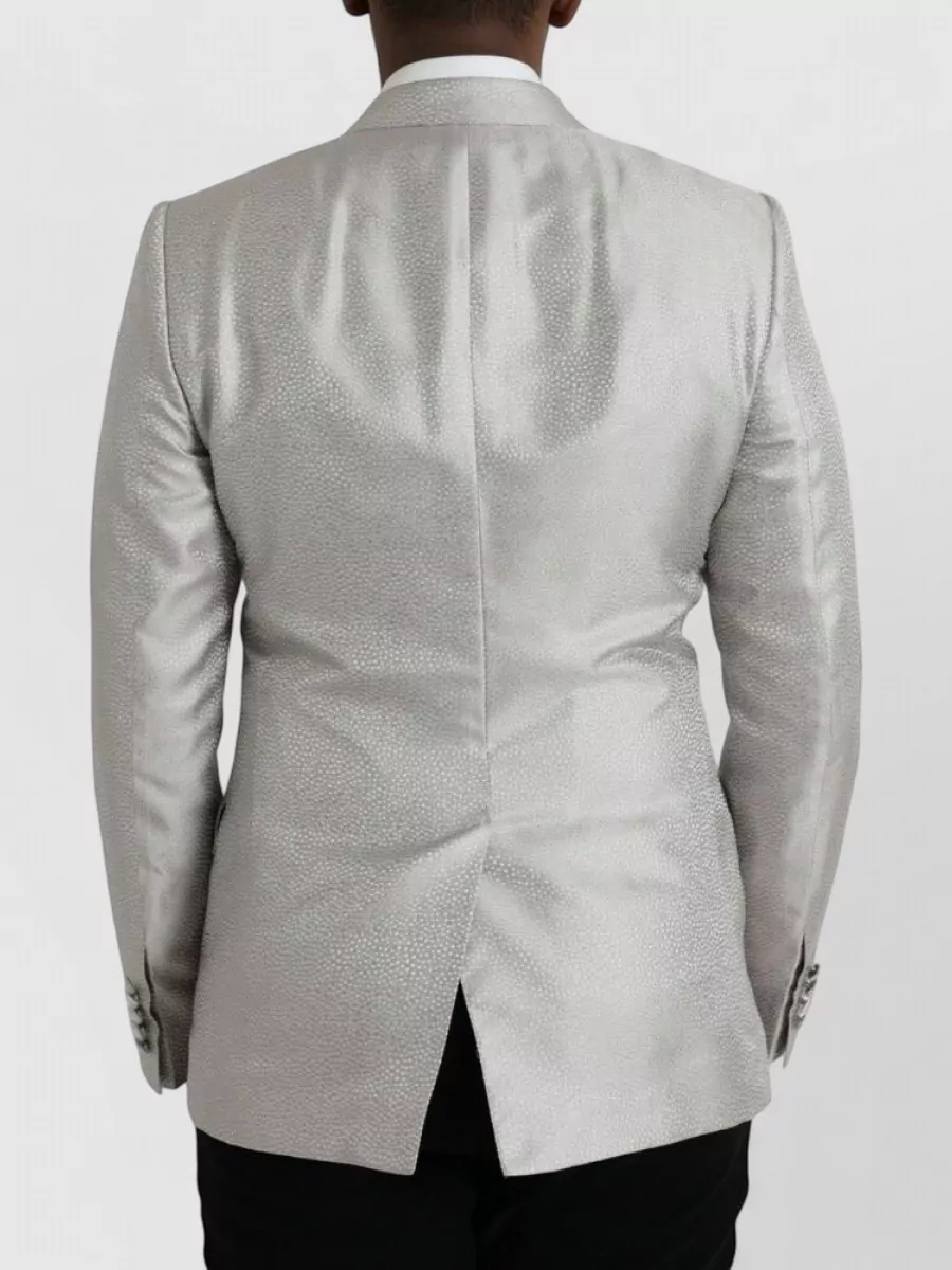 Dolce&Gabbana Silk Double-Breasted Dinner Blazer