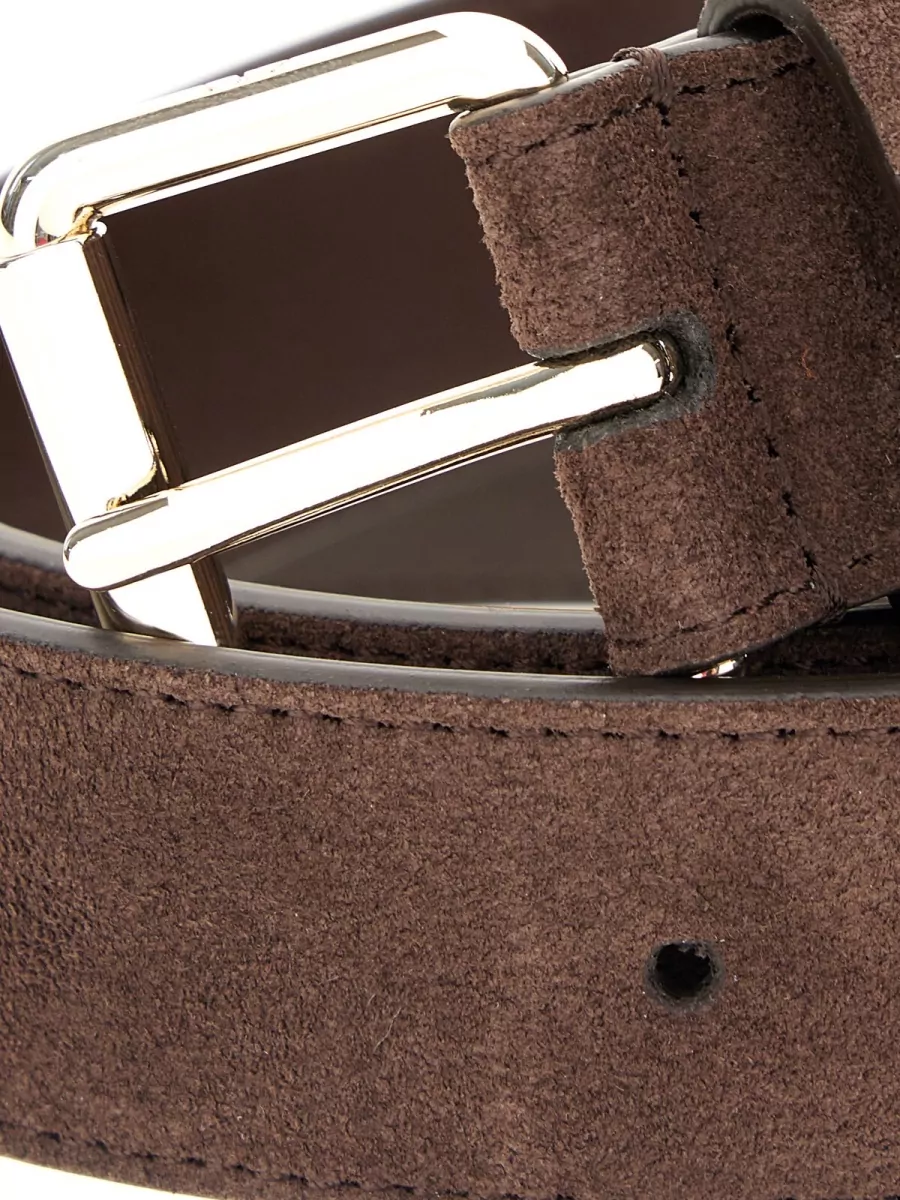 Valentino Garavani Suede Leather Rockstud Belt
