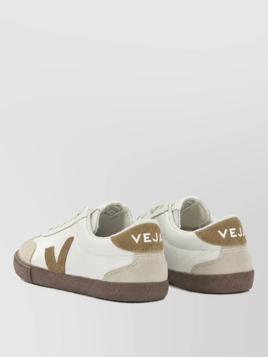 Veja Leather Low-Top Sneakers