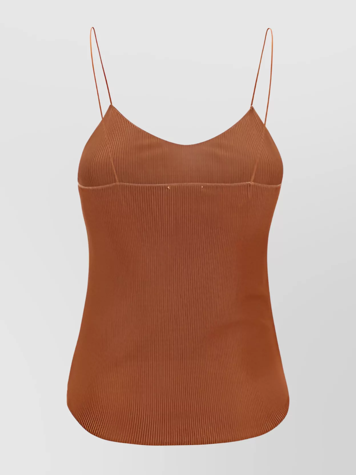 Forte Forte Ribbed Top Asymmetric Hemline