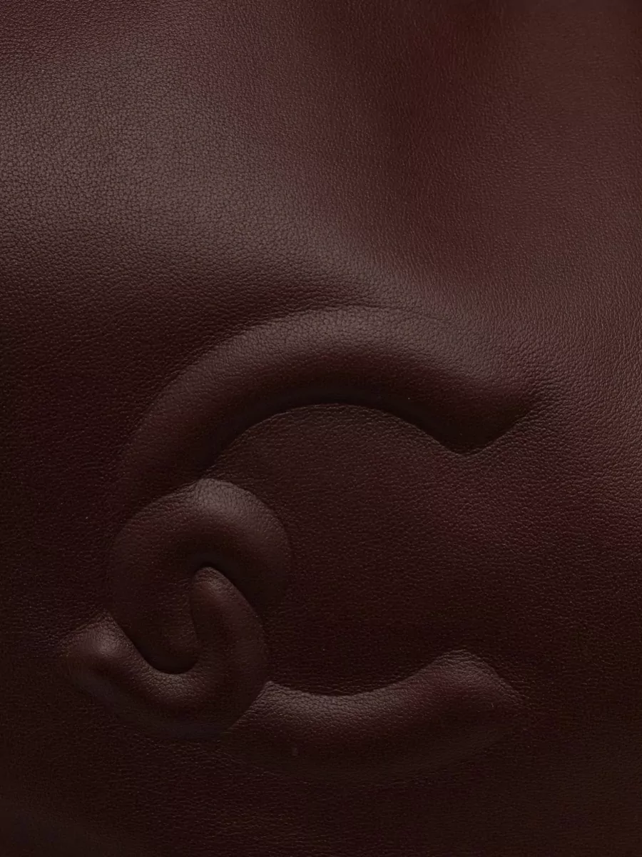 Coccinelle Leather Gathered Tote Bag